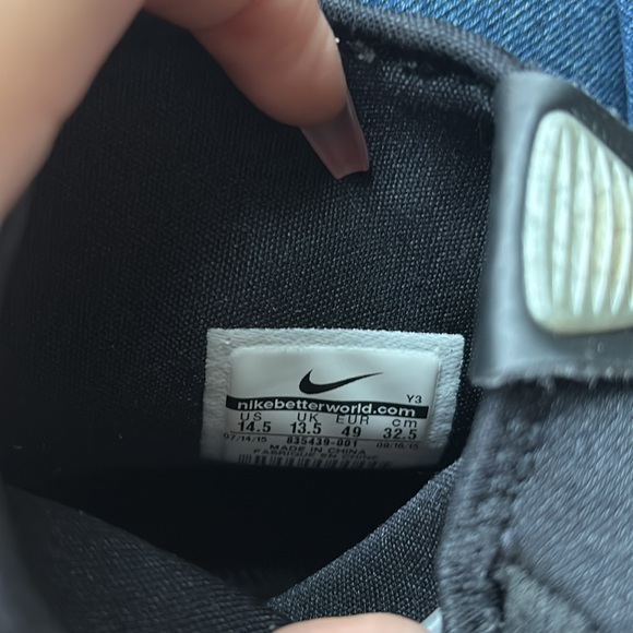 Nike Zoom Hyperrev 2015 Black Training Athletic Shoe Size 14.5 - Picture 9 of 10